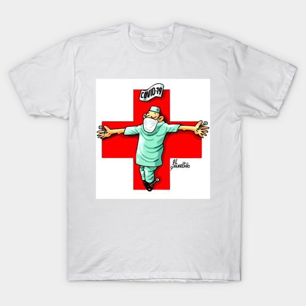 Hospital T-Shirt by Sinfronio1